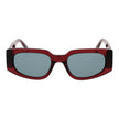 Gant Sonnenbrille aus Burgunderrotem Acetat