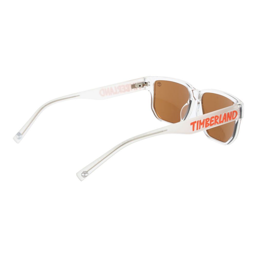 Timberland Transparente Sonnenbrille aus Kunststoff