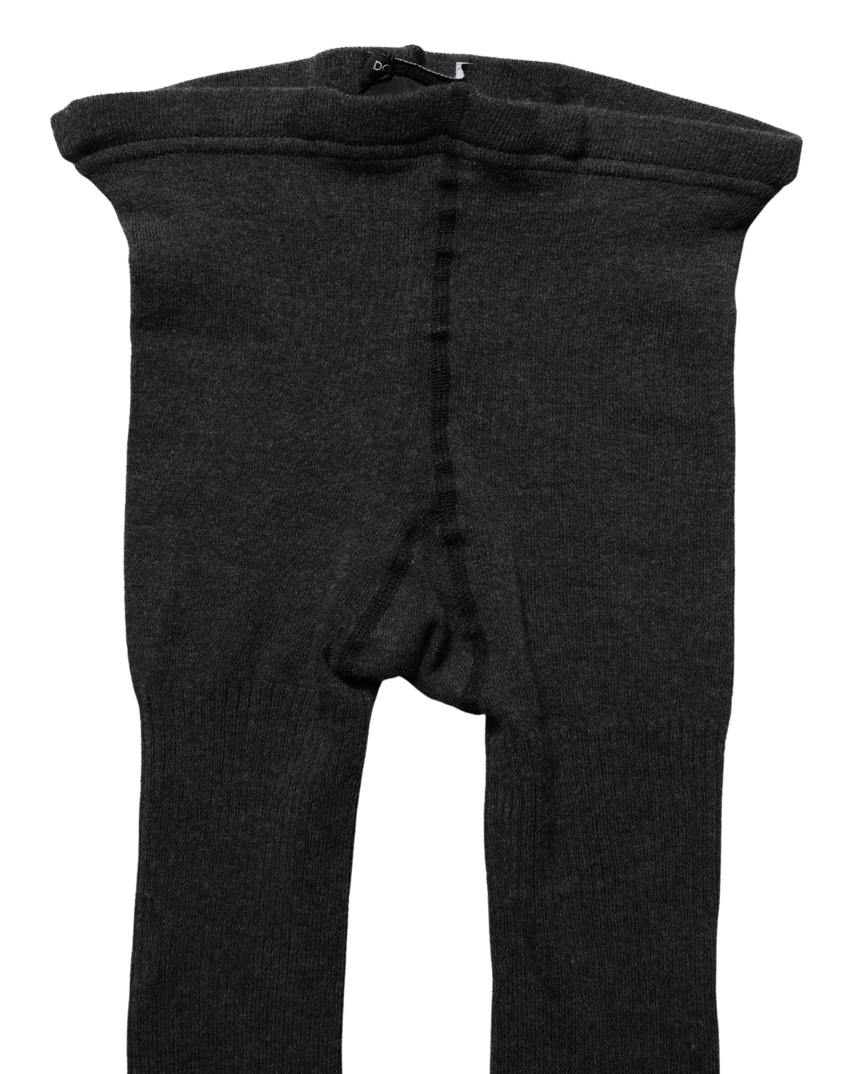 Dolce & Gabbana Gray Cotton Tights Socks