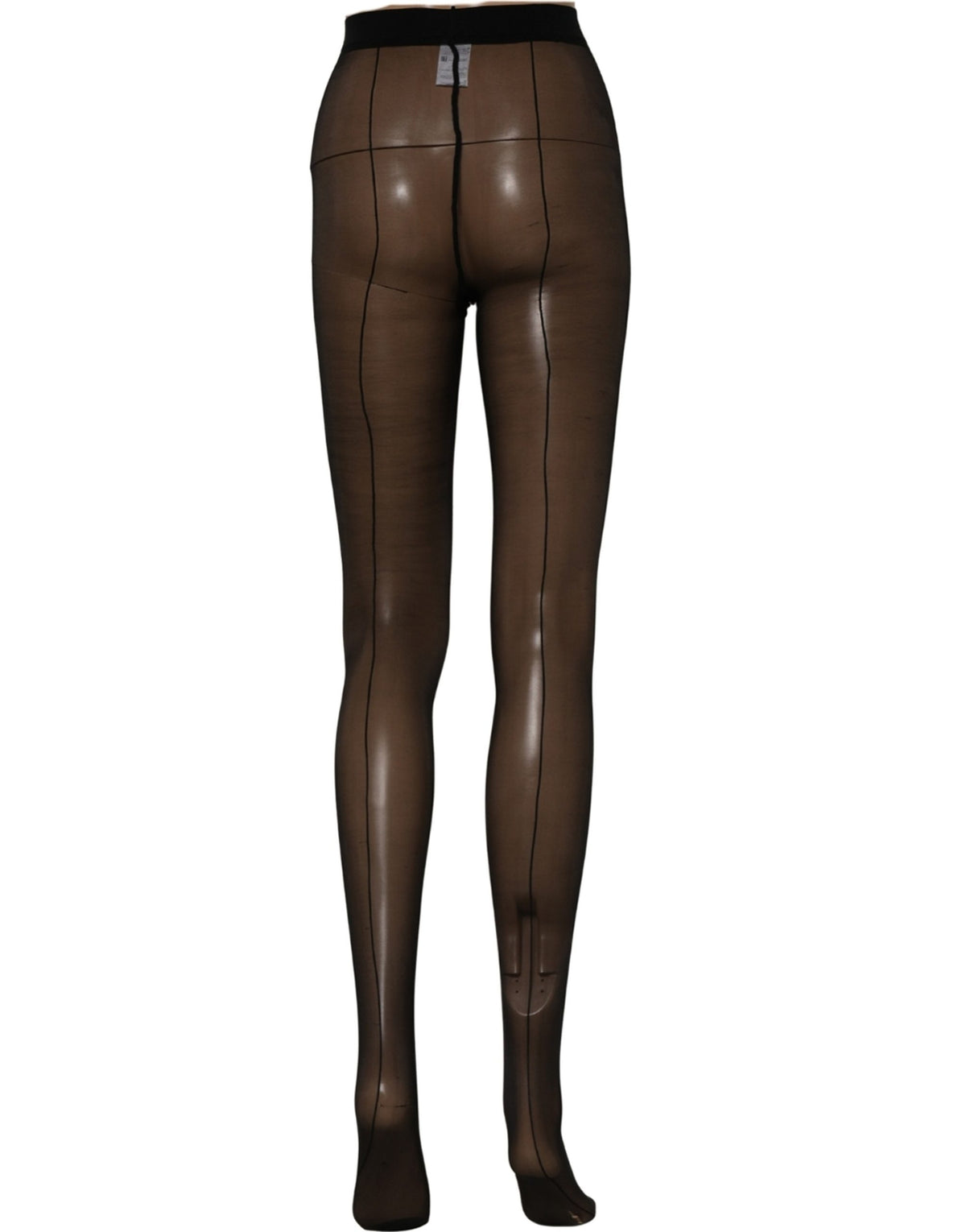 Dolce & Gabbana Schwarze Nylon-Strumpfhose Söckchen
