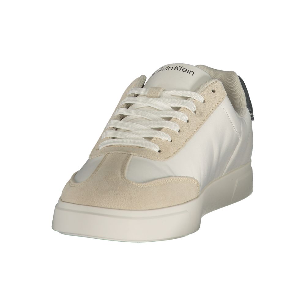 Calvin Klein White Men's Polyester Sneakers