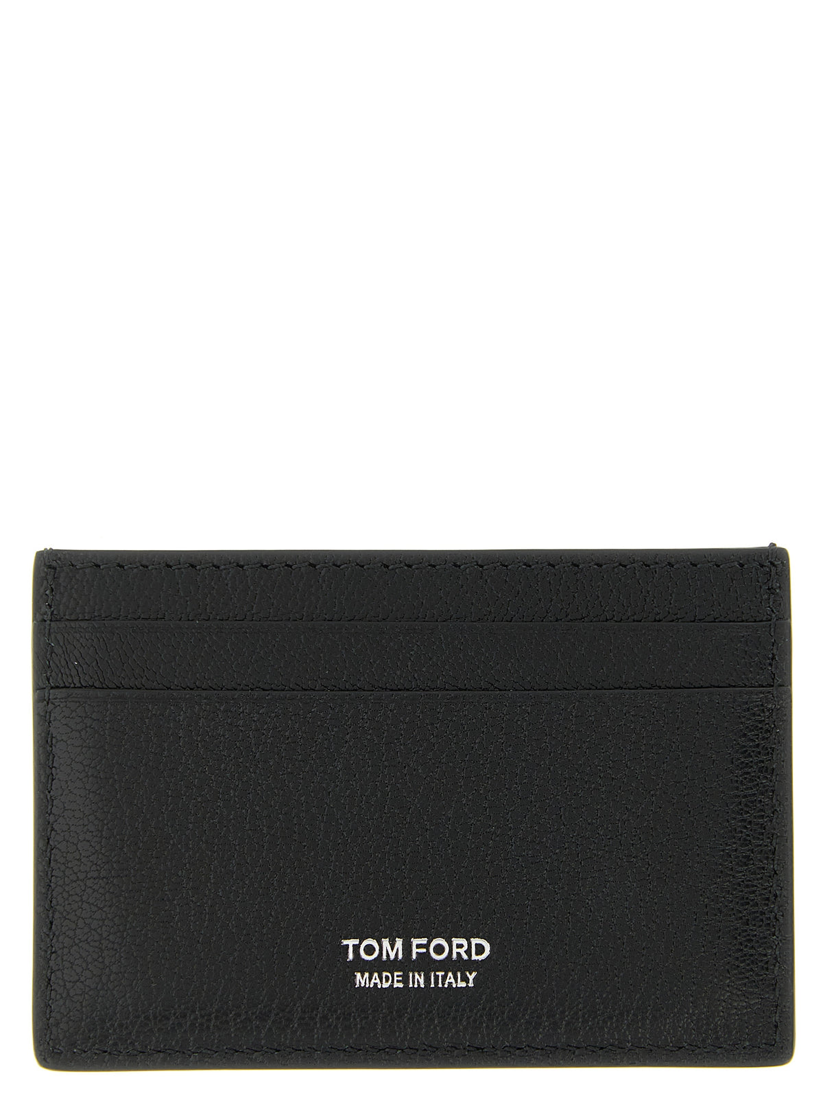 Tom Ford Card Holder in Black Goatskin
