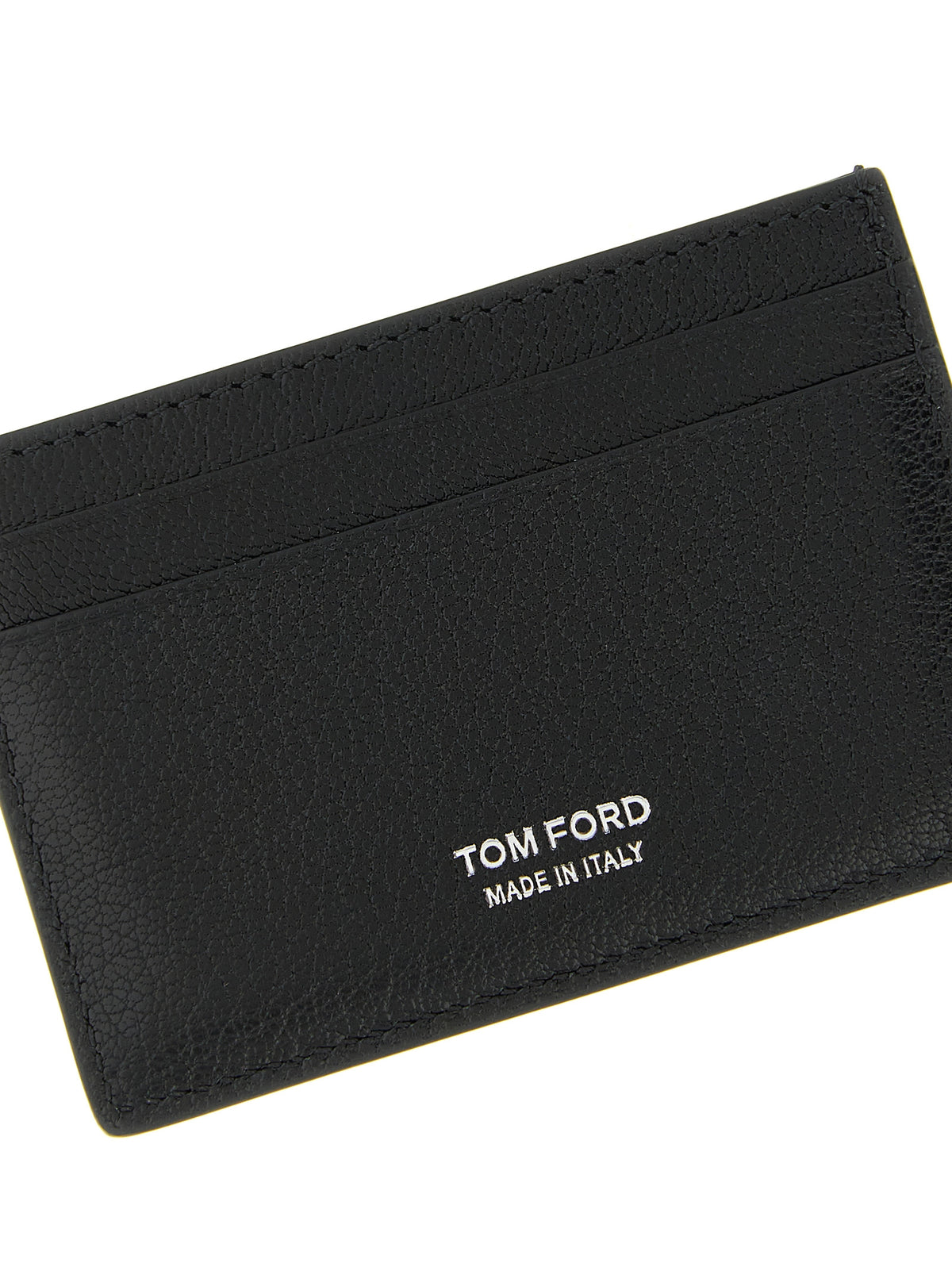 Tom Ford Card Holder in Black Goatskin