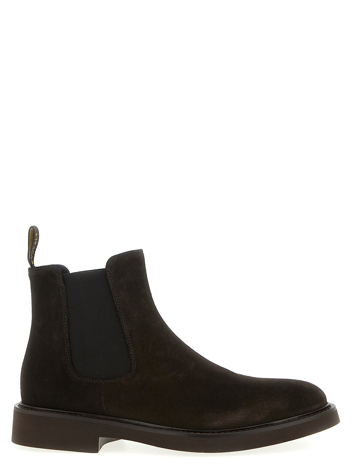 Doucal's brown calf leather Chelsea boots