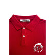 Trussardi Beachwear Red Cotton Men's Polo Shirt