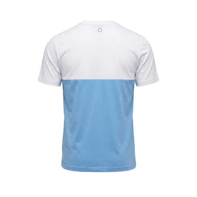 Trussardi Beachwear Hellblaues Polyester-T-Shirt