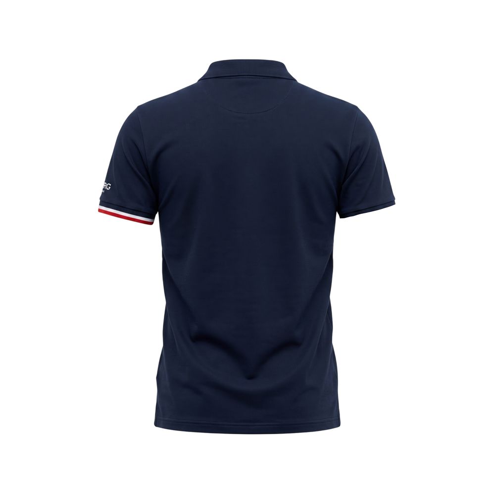 Iceberg Men's Blue Cotton Polo Shirt