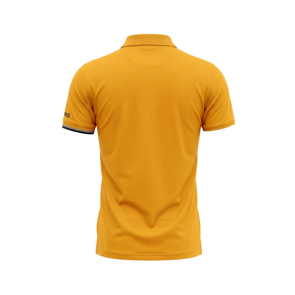 Iceberg Men's Yellow Cotton Polo Shirt