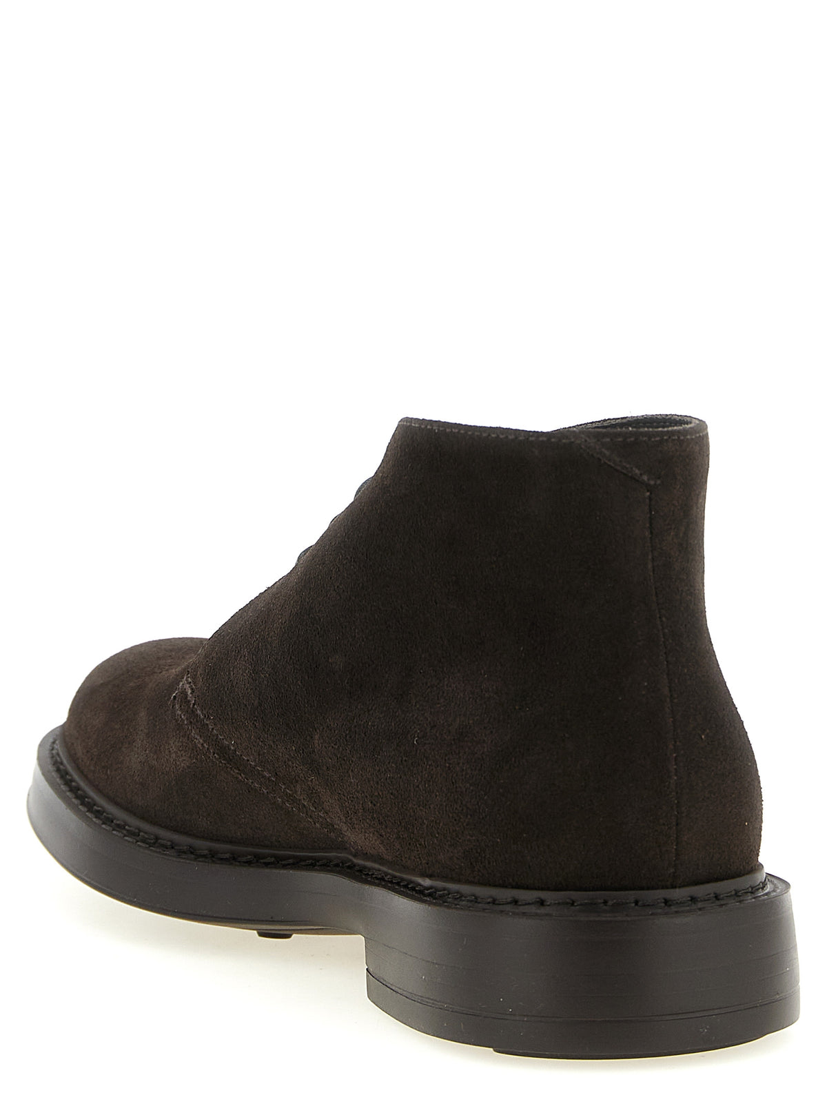 Doucal's Braune Stiefeletten aus Ziegenleder