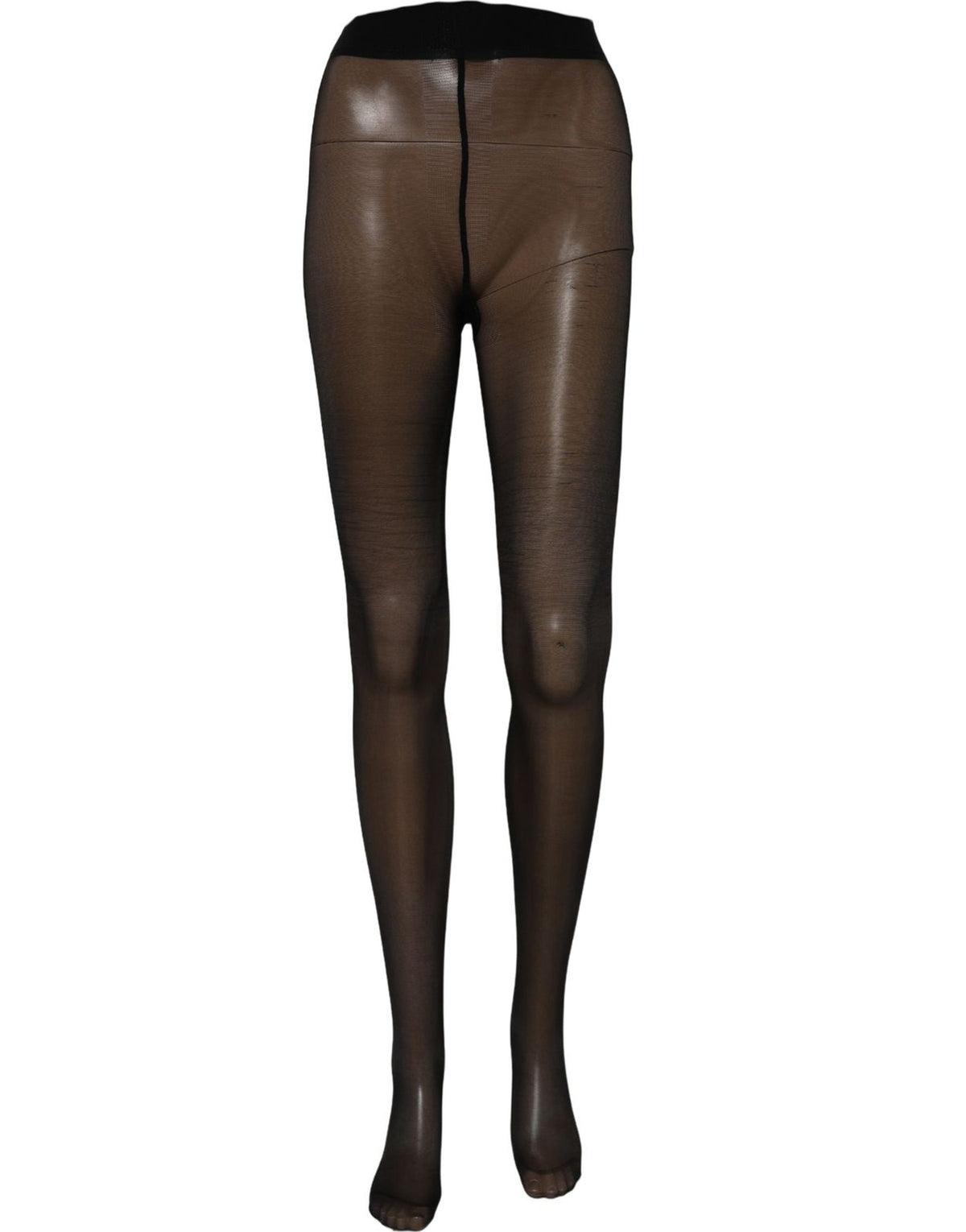 Dolce & Gabbana Black Nylon Tights