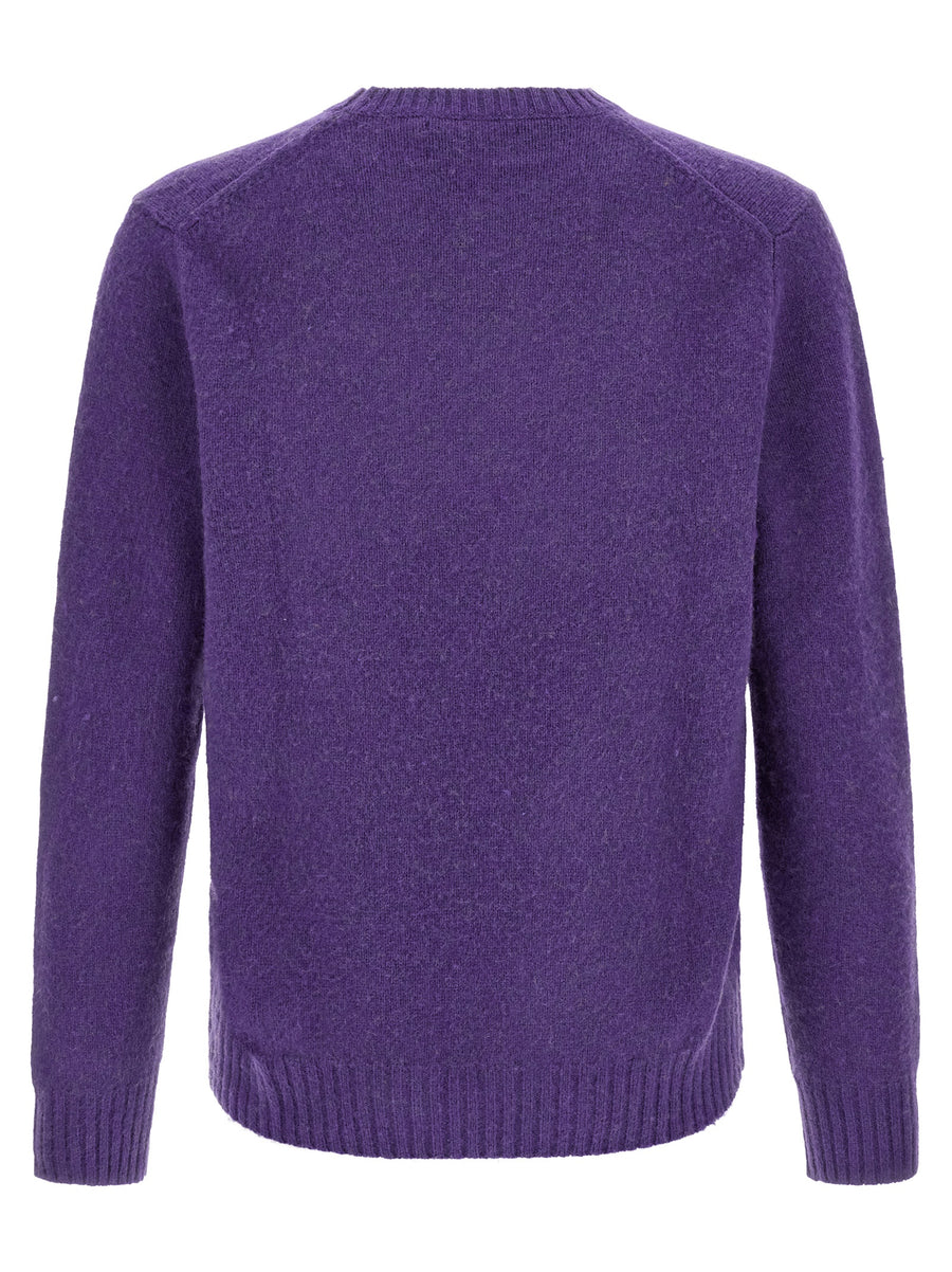 Polo Ralph Lauren Lilac Wool Cardigan