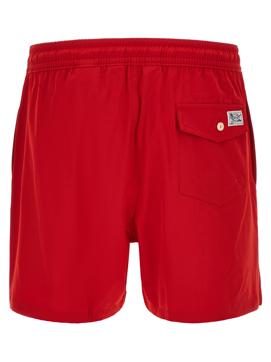 Polo Ralph Lauren Mehrfarbige Polyester-Badeshorts