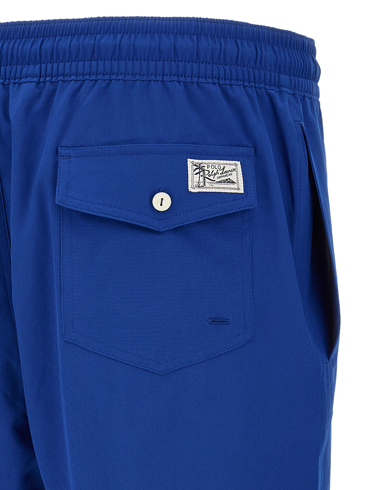 Polo Ralph Lauren Blaue Badeshorts aus Polyester
