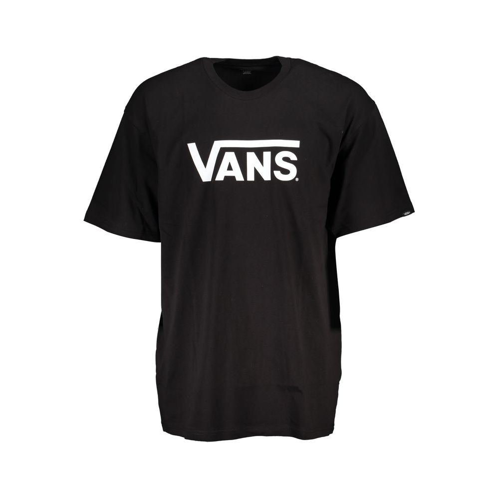 Vans Schwarzes Baumwoll-T-Shirt für Herren