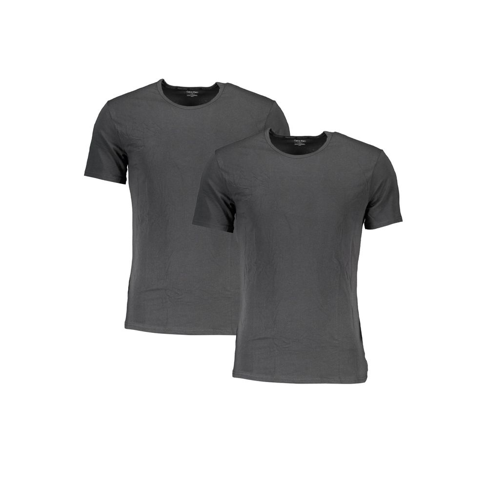 Calvin Klein Nero Baumwoll-Herren-Unterhemd