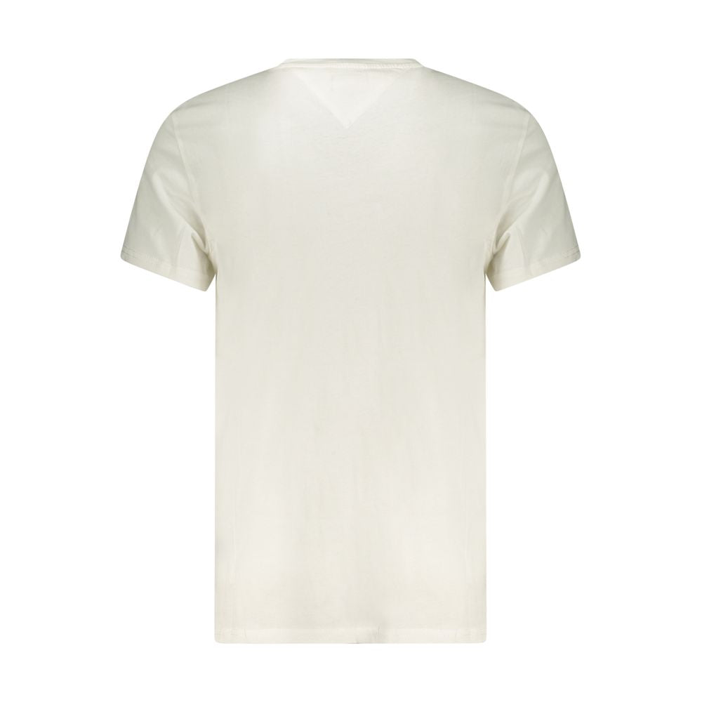 Tommy Hilfiger Men's White Cotton T-Shirt