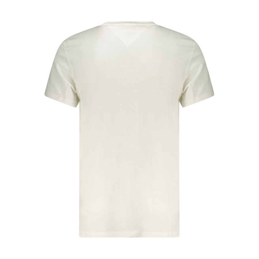Tommy Hilfiger Men's White Cotton T-Shirt