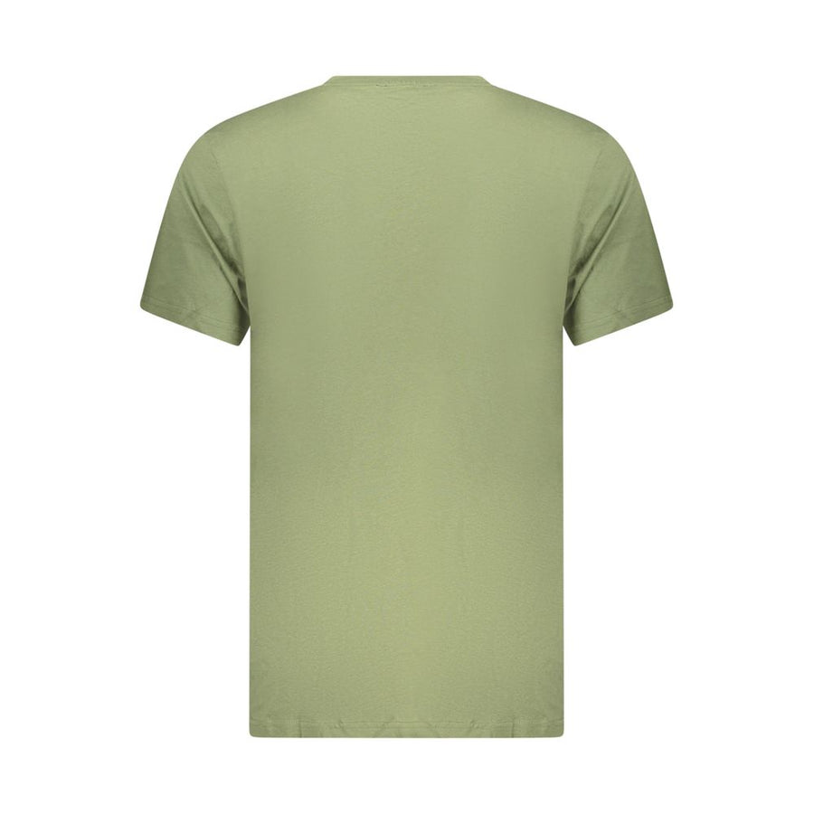 Cavalli Class Men's T-Shirt in Verde Cotton
