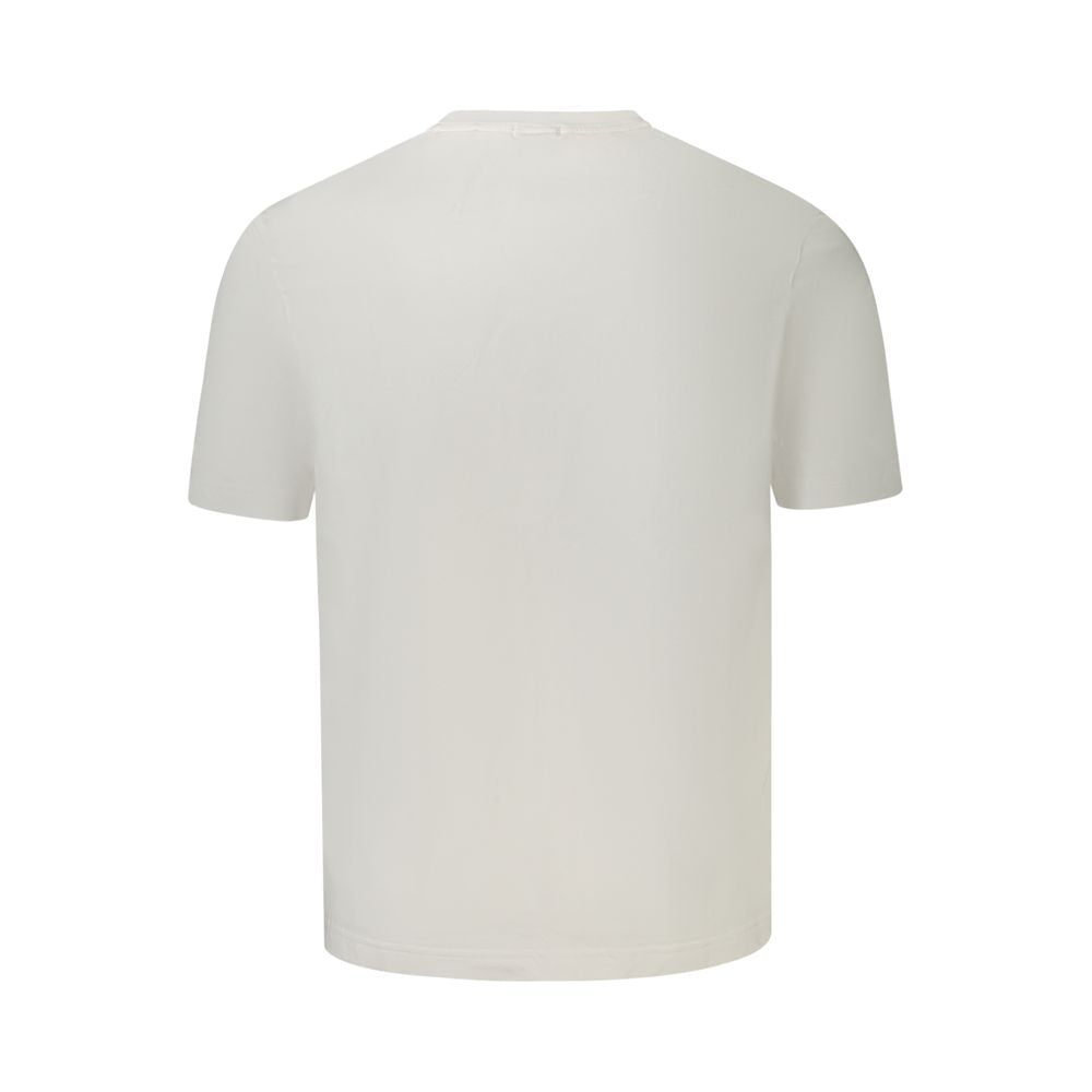 Hugo Boss Men's White Cotton T-Shirt