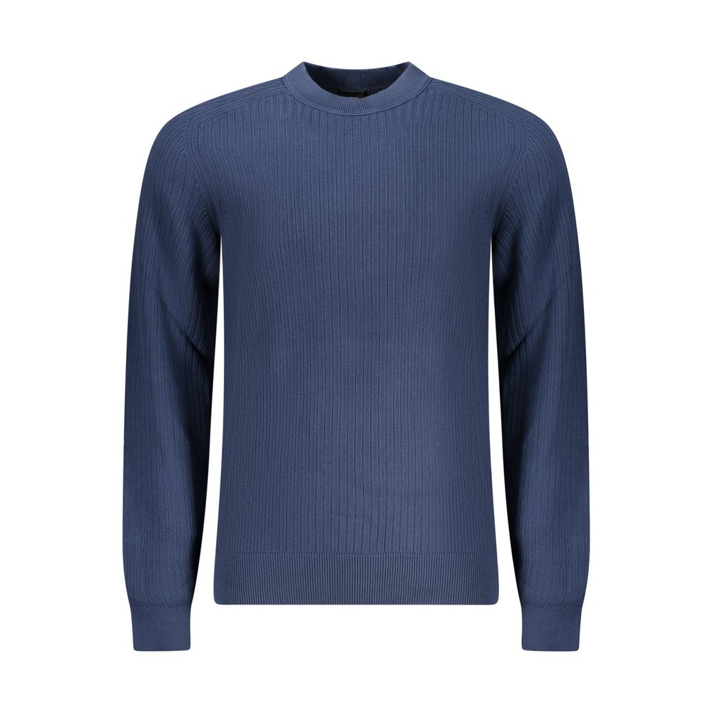 Hugo Boss Blauer Baumwoll-Sweatshirt