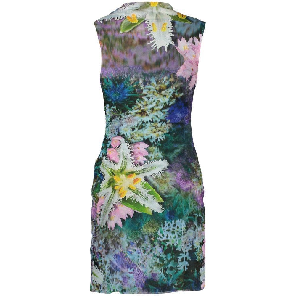 Desigual Grünes Baumwollkleid für den Alltag