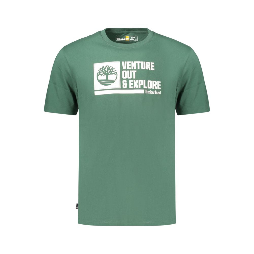 Timberland Grünes Baumwoll-T-Shirt