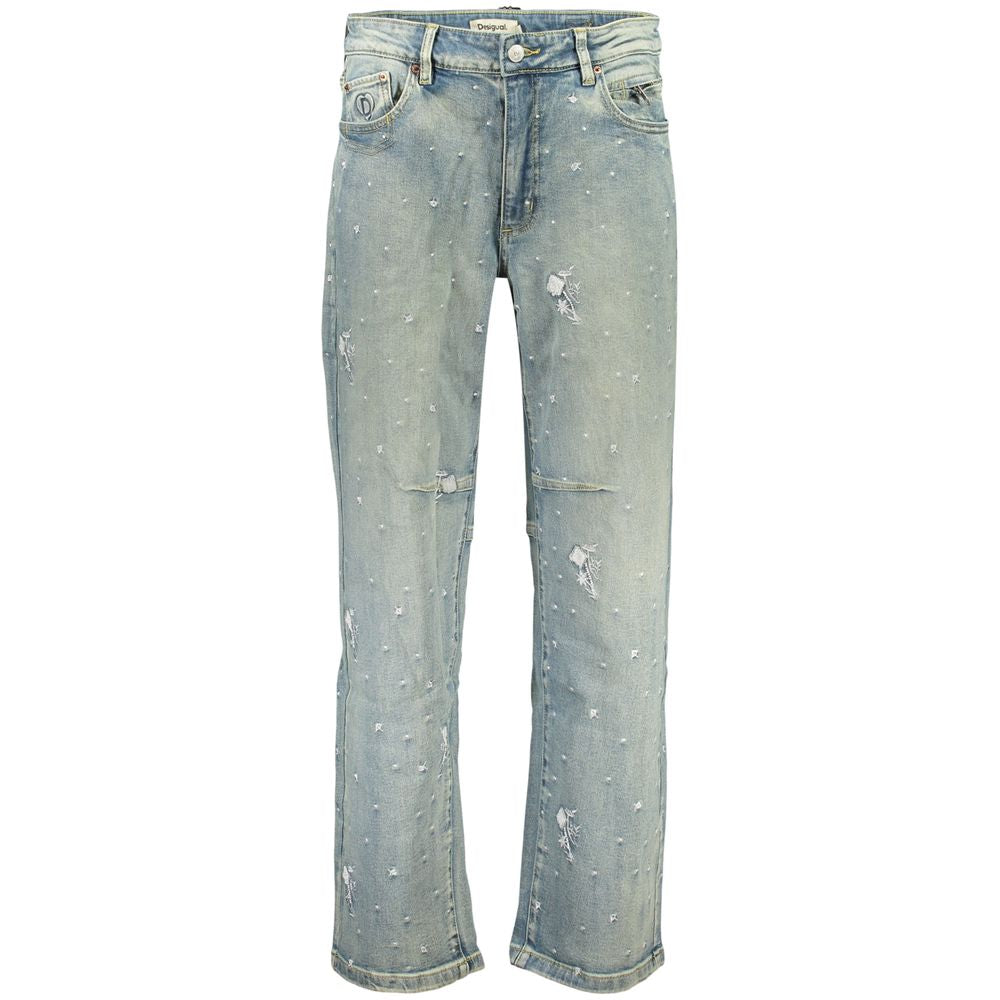 Desigual Blaue Baumwolljeans Denim