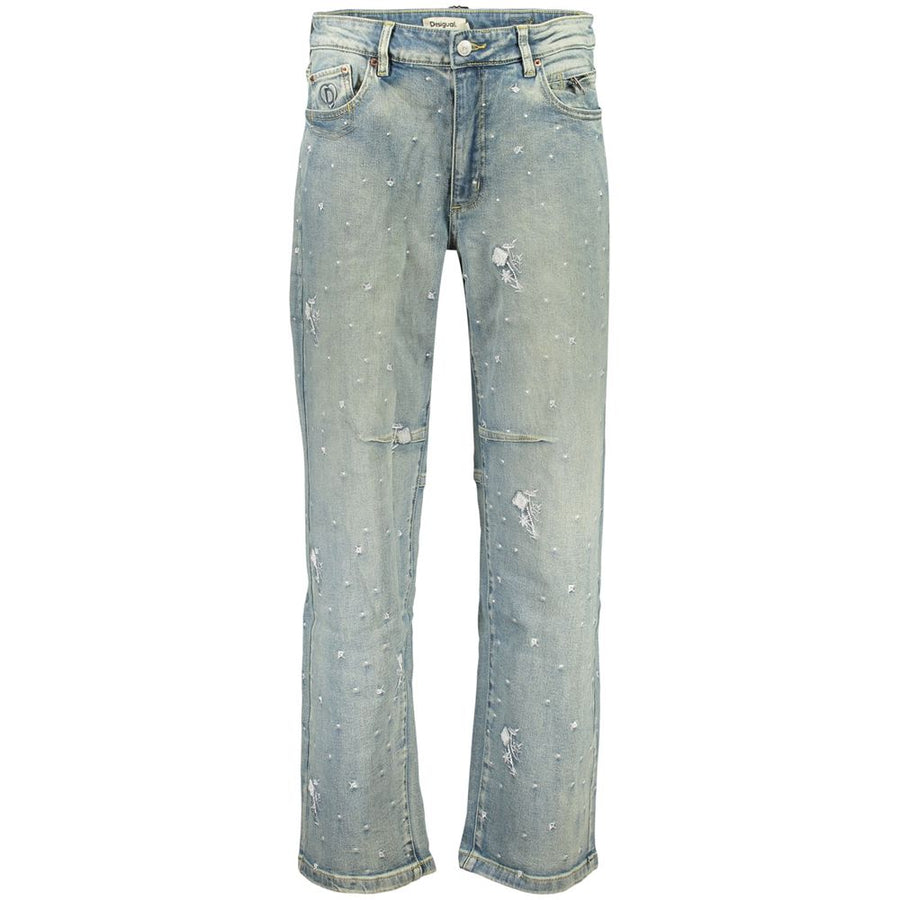 Desigual Blaue Baumwolljeans Denim
