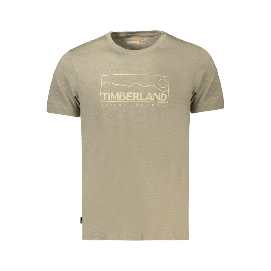 Timberland Green Cotton T-Shirt