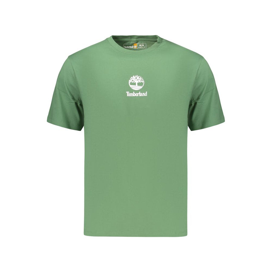 Timberland Green Cotton T-Shirt