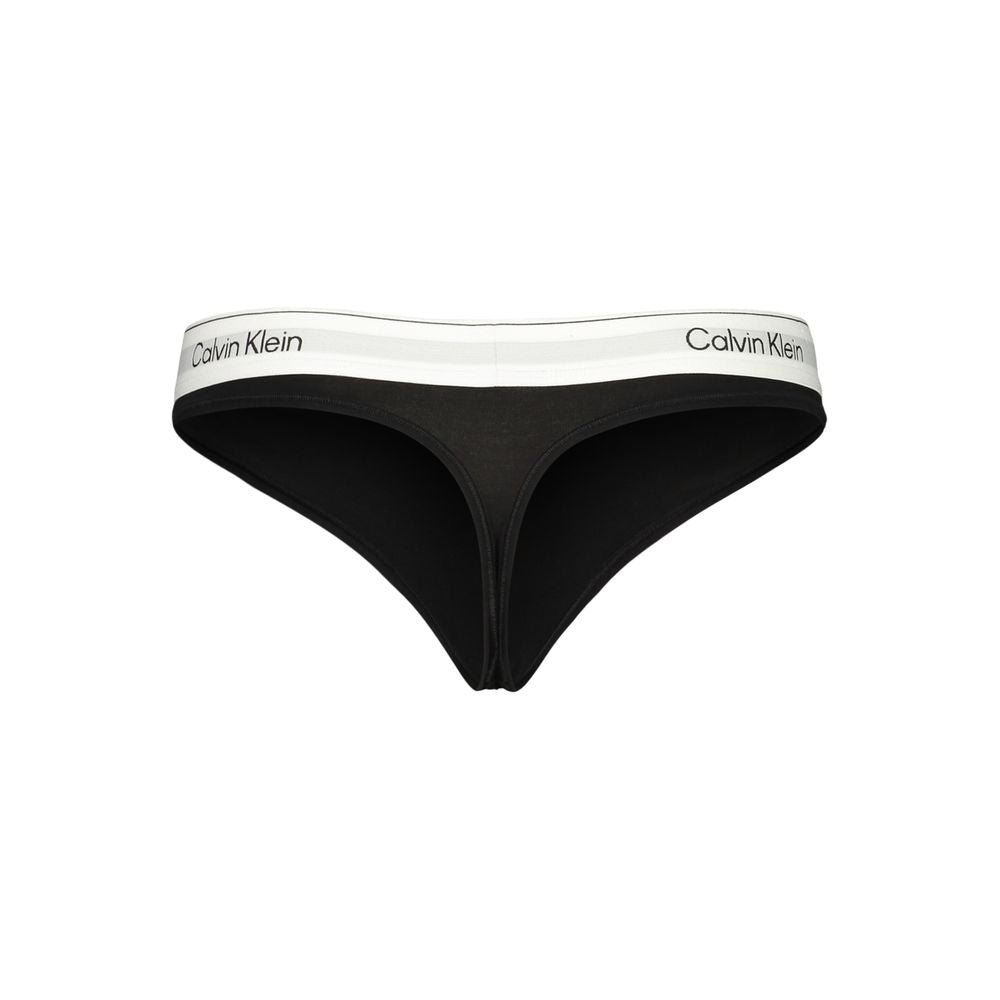 Calvin Klein Schwarzer Baumwoll-Slip