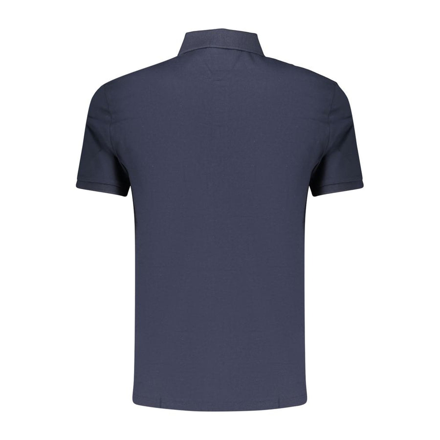 Calvin Klein Men's Blue Cotton Polo Shirt