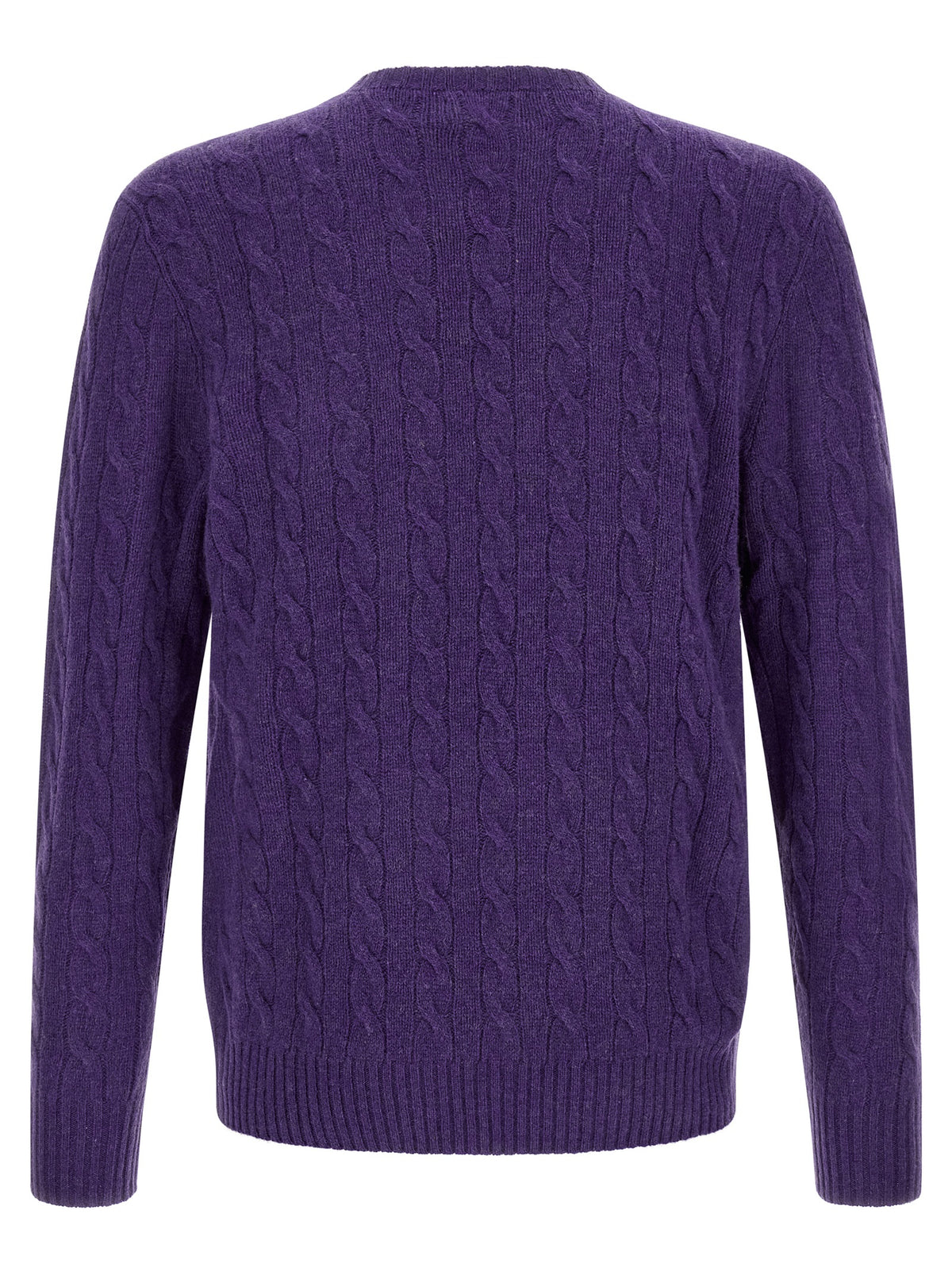 Polo Ralph Lauren Lilac Wool Cardigan