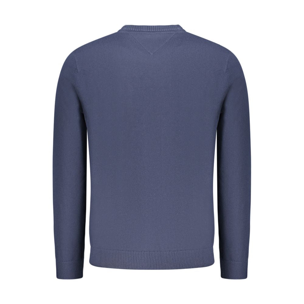 Tommy Hilfiger Blauer Herrenpullover aus Polyester