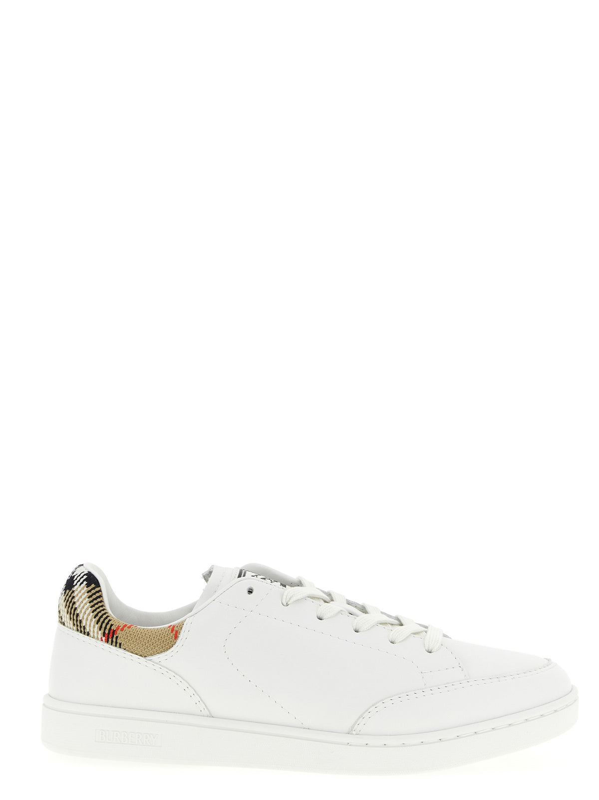 Burberry Multicolor Calf Leather Low-Top Sneakers