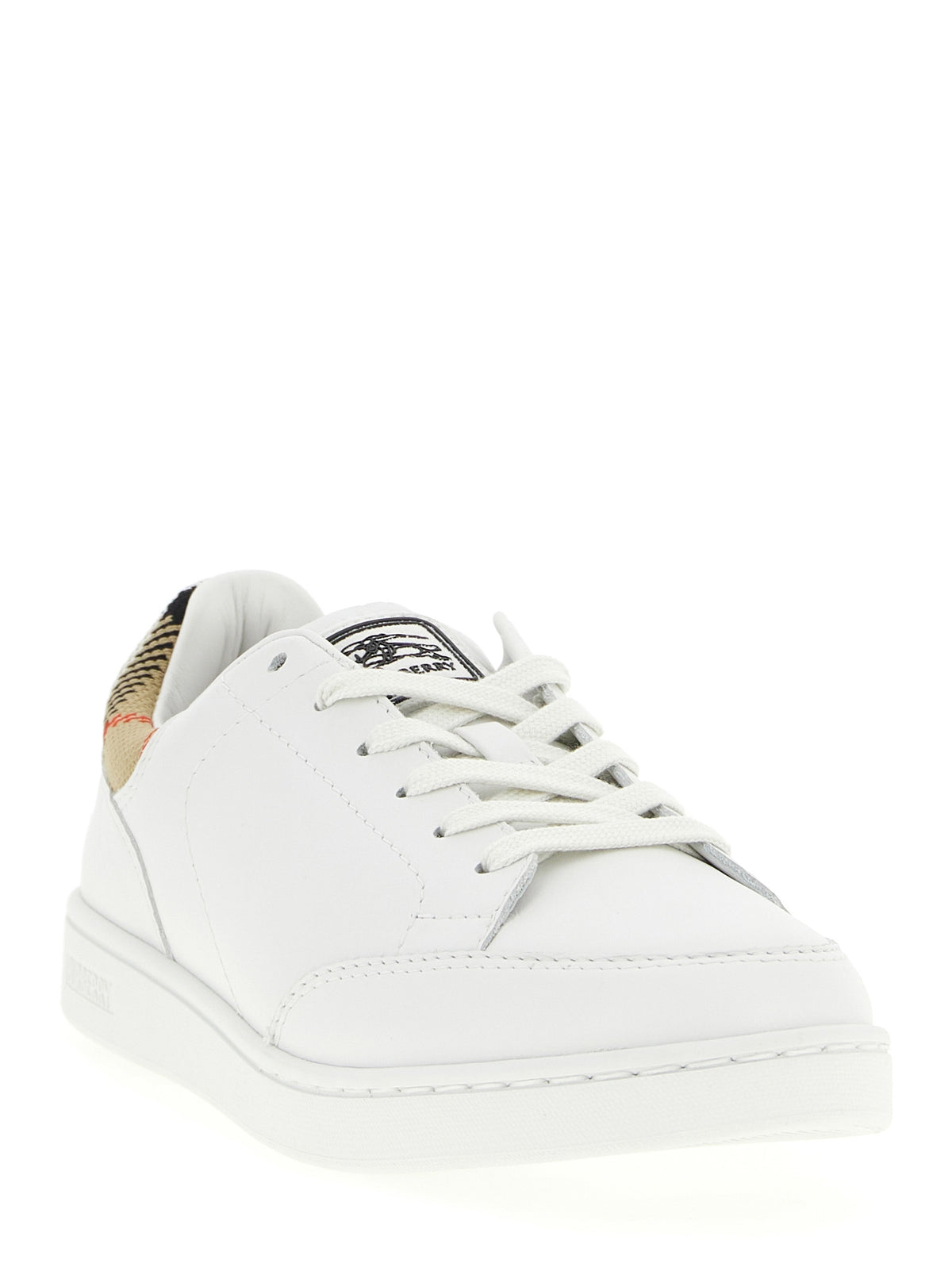 Burberry Multicolor Calf Leather Low-Top Sneakers