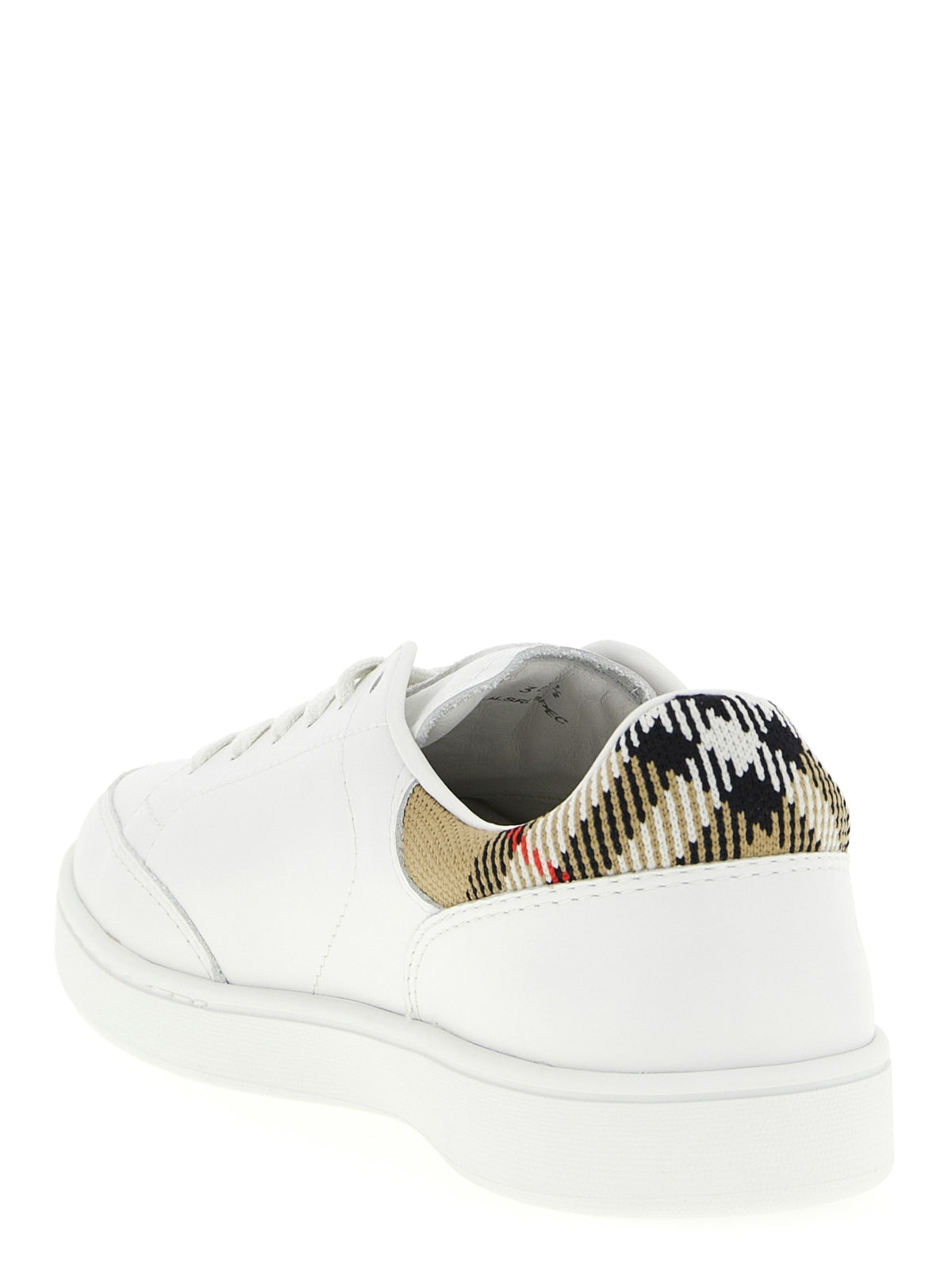 Burberry Multicolor Calf Leather Low-Top Sneakers