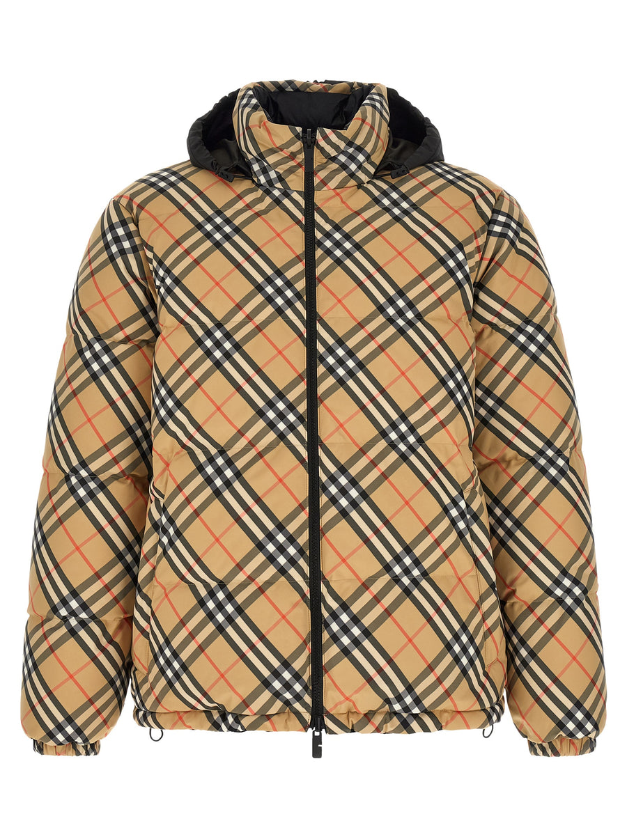Burberry Beige Polyester Shell Jacke
