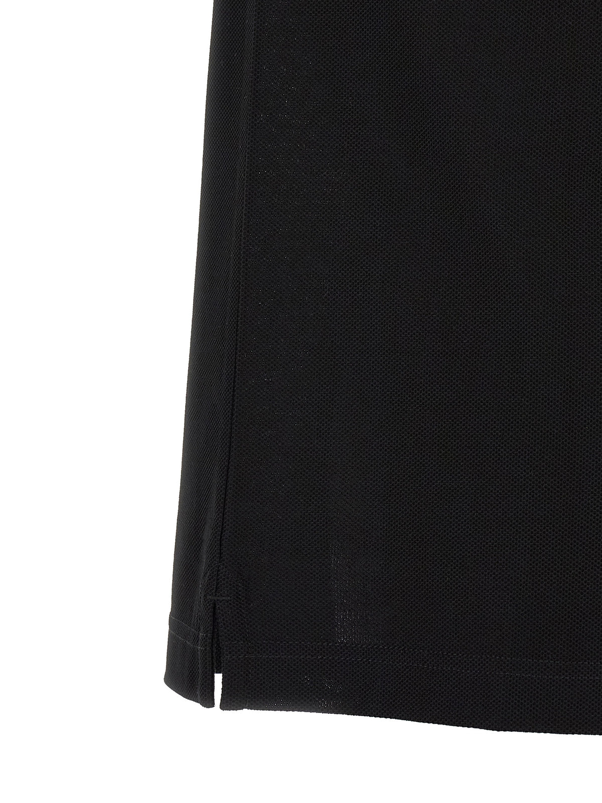 Burberry Schwarzes Baumwoll-Poloshirt
