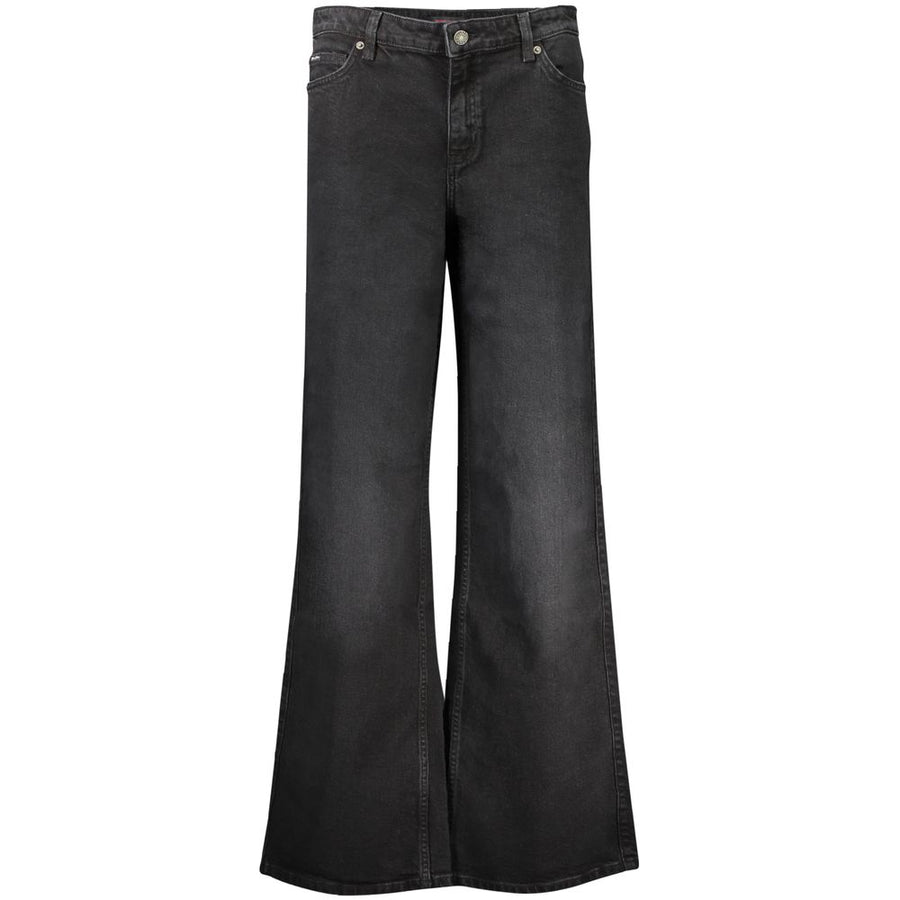 Guess Jeans Schwarze Baumwoll-Jeans aus Denim
