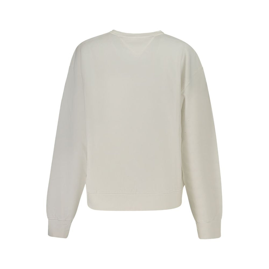 Tommy Hilfiger Weißes Sweatshirt aus Baumwolle für Damen
