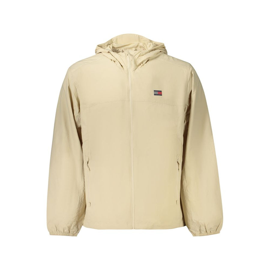 Tommy Hilfiger Beige Polyamid Herrenjacke