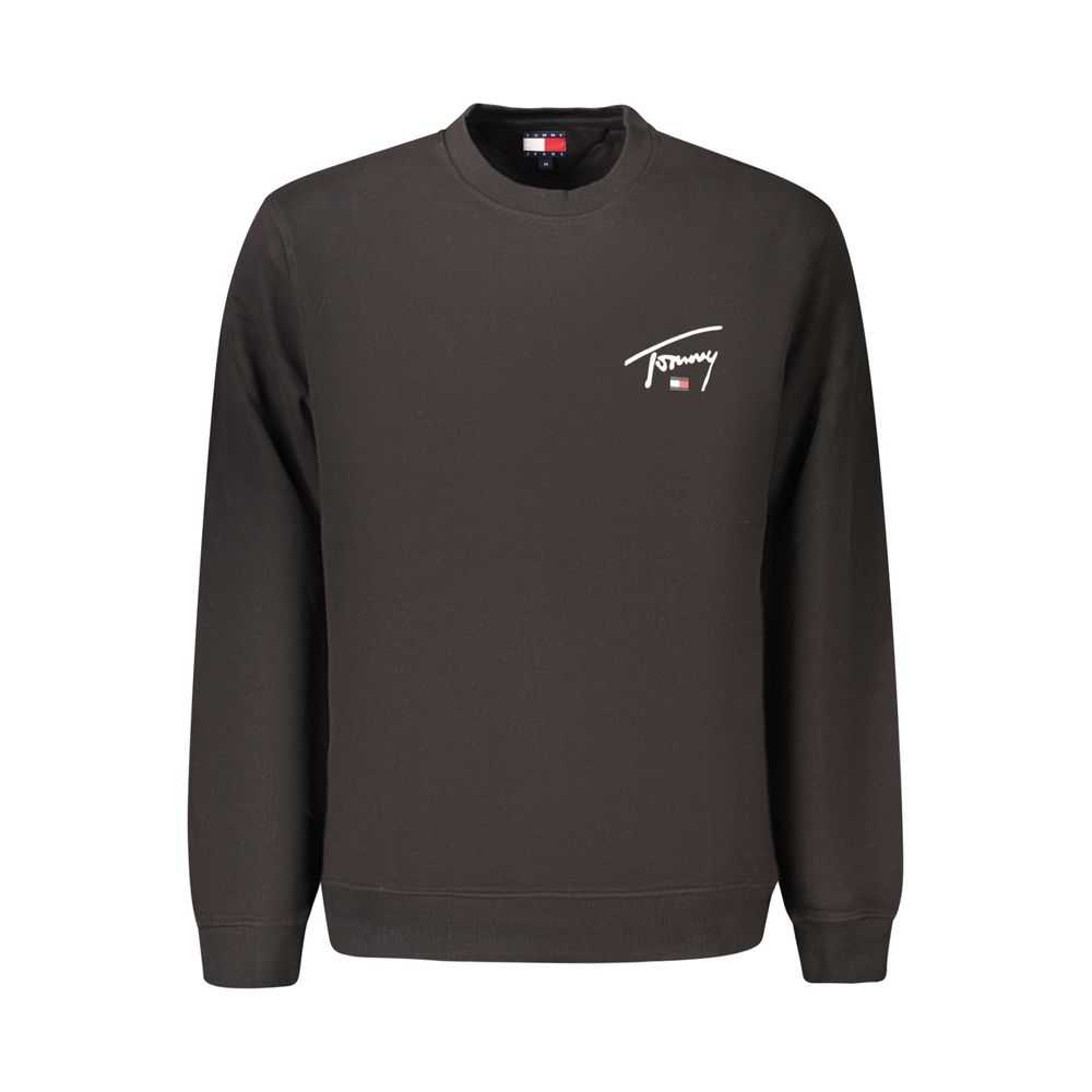 Tommy Hilfiger Black Cotton Sweatshirt
