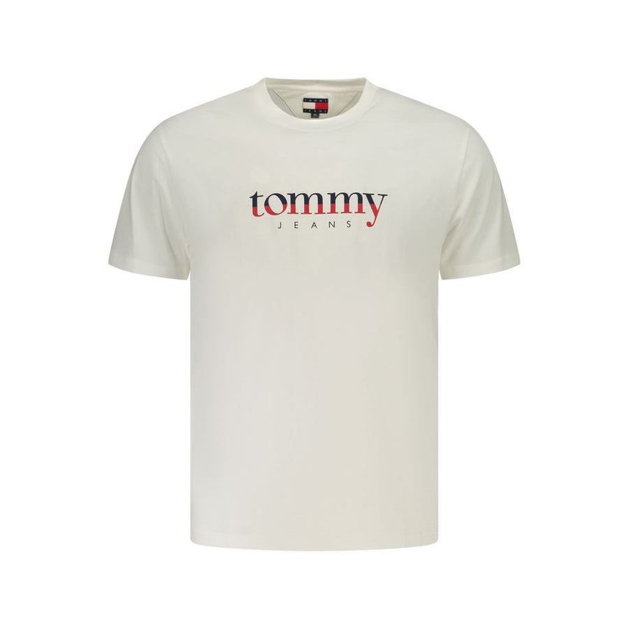 Tommy Hilfiger Men's White Cotton T-Shirt