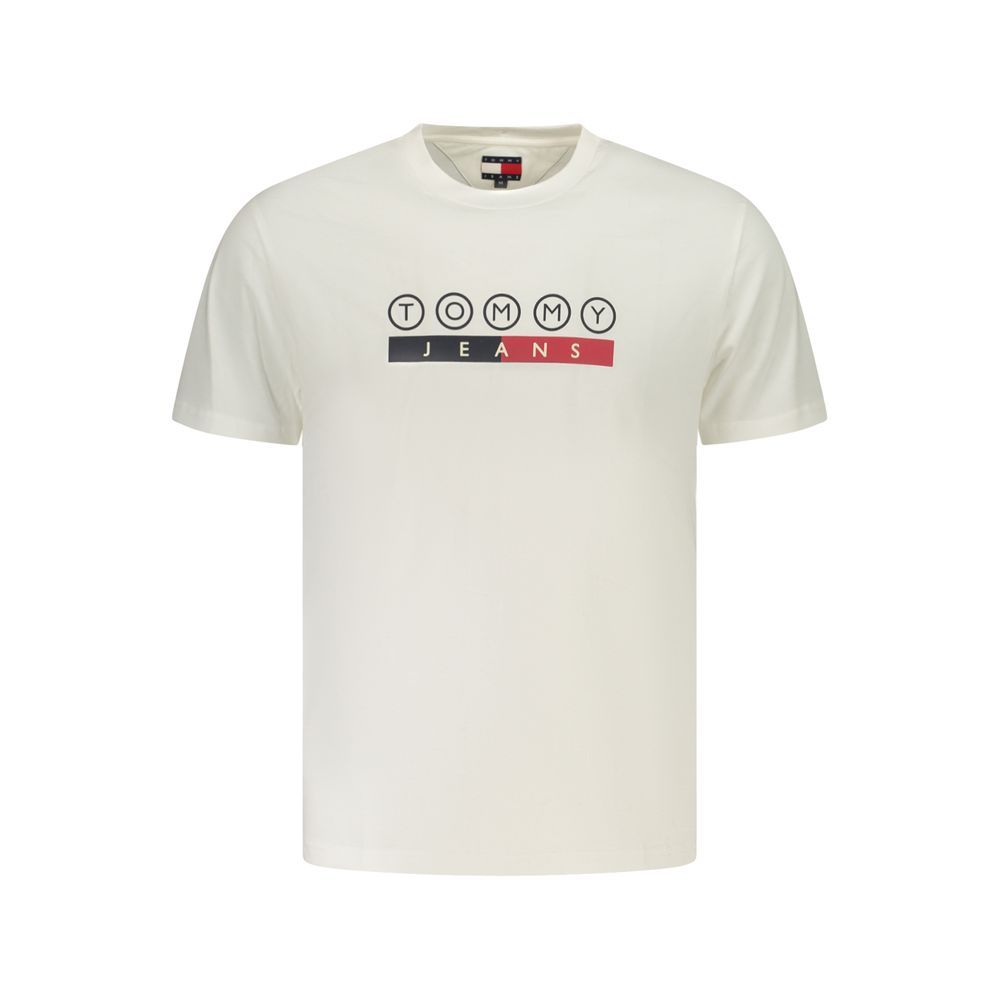 Tommy Hilfiger Men's White Cotton T-Shirt