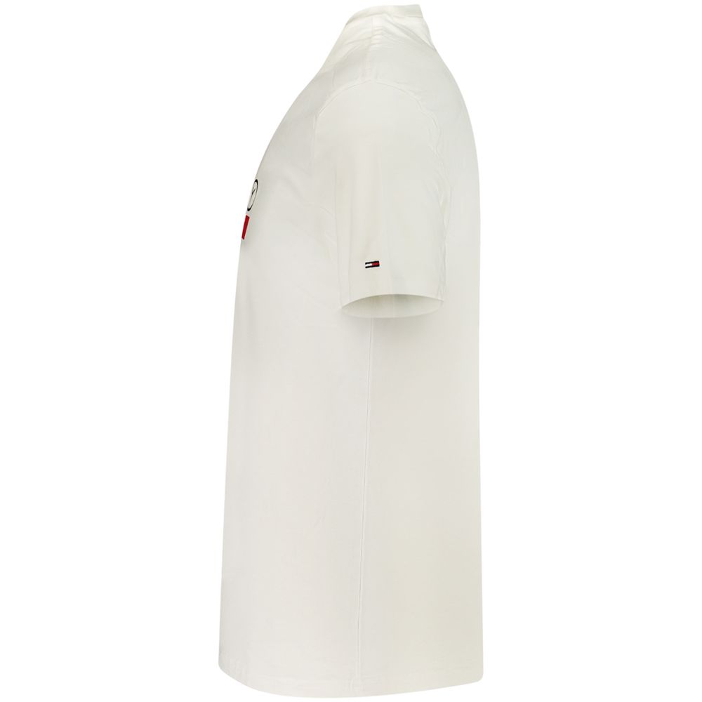 Tommy Hilfiger Men's White Cotton T-Shirt
