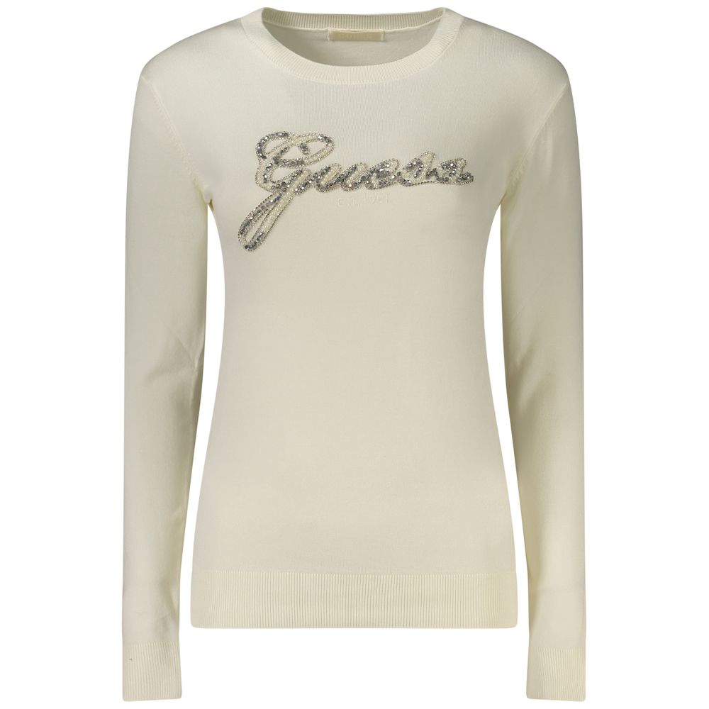 Guess Jeans Weißer Sweatshirt aus Viskose