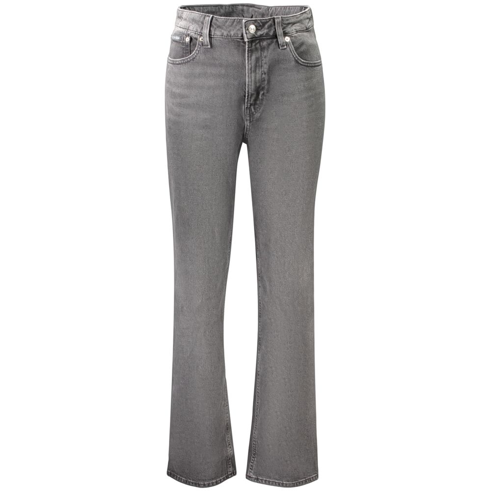 Calvin Klein Schwarze Baumwolljeans für Damen