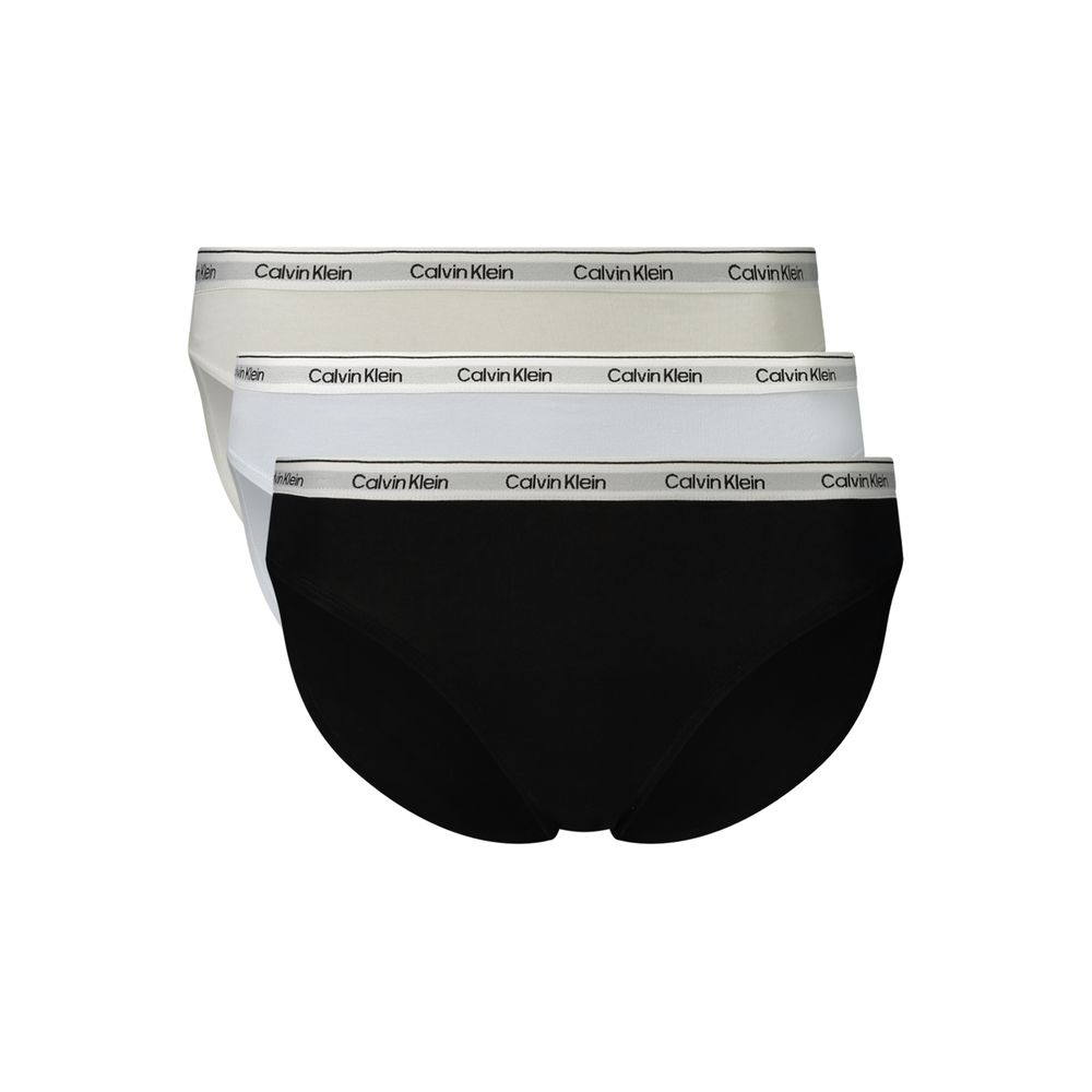 Calvin Klein Damen-Bikinihose aus blauer Baumwolle