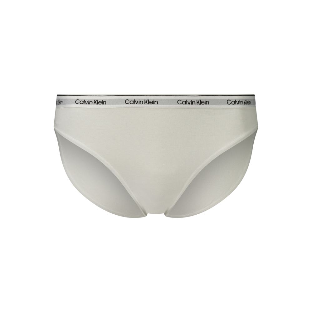 Calvin Klein Damen-Bikinihose aus blauer Baumwolle